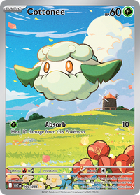 090/086 Cottonee - White Flare