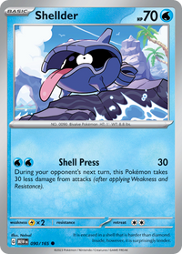 090/165 Shellder - Scarlet & Violet 151
