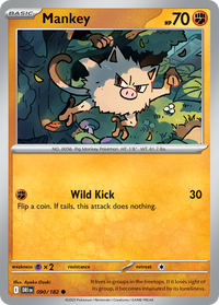 090/182 Mankey - Destined Rivals