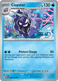 091/165 Cloyster - Scarlet & Violet 151
