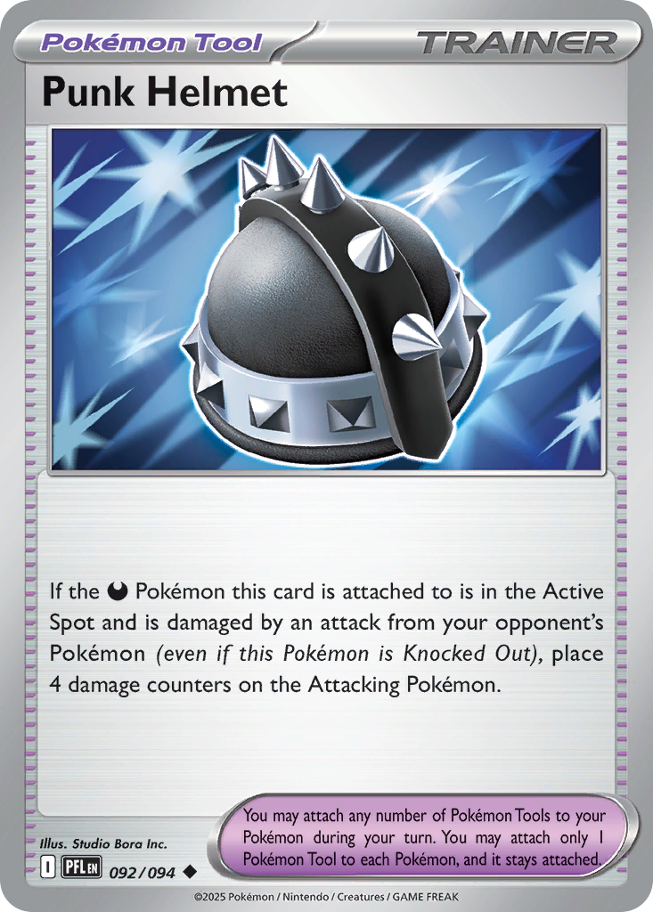 Punk Helmet 092/094 Phantasmal Flames card