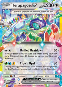 092/131 Terapagos ex - Prismatic Evolutions