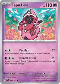 092/191 Tapu Lele - Surging Sparks