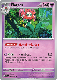093/198 Florges - Scarlet & Violet Base