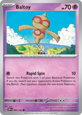 Baltoy 094/197 Obsidian Flames card