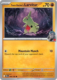 094/182 Team Rocket's Larvitar - Destined Rivals