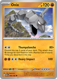 095/165 Onix - Scarlet & Violet 151