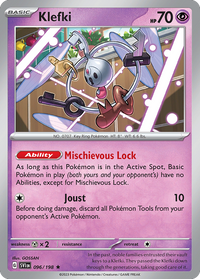 096/198 Klefki - Scarlet & Violet Base