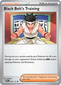 096/131 Black Belt's Training - Prismatic Evolutions