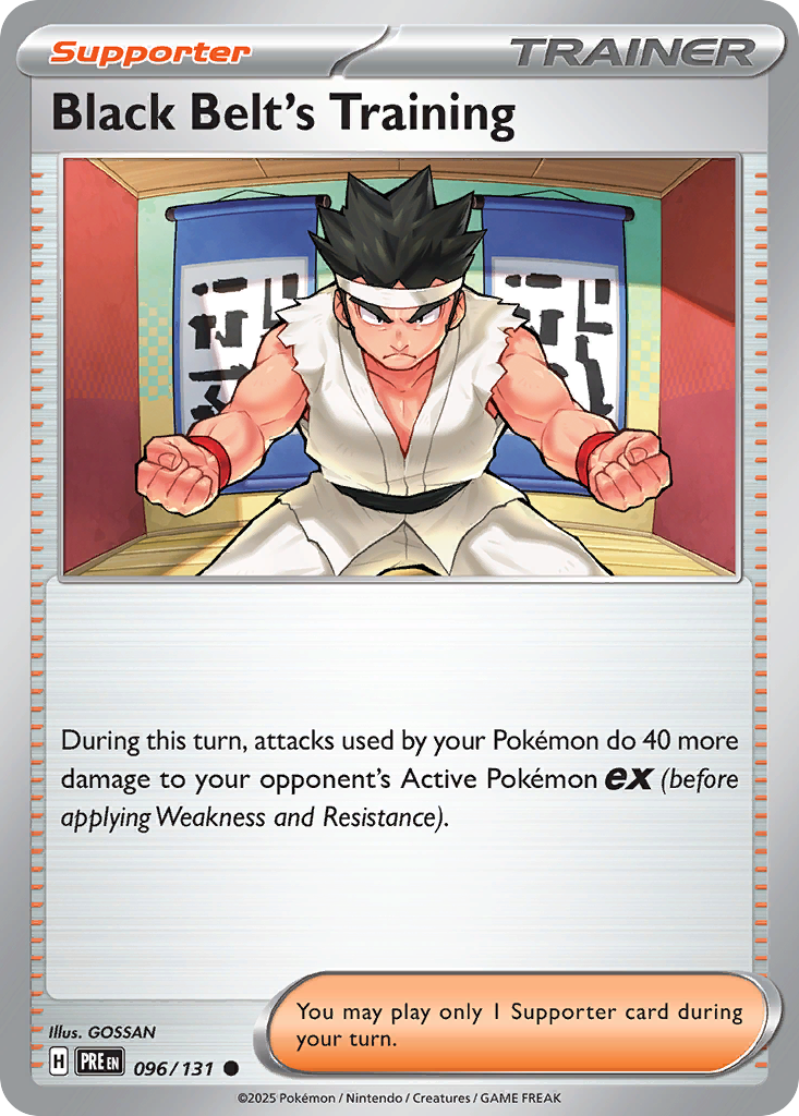 Black Belt's Training 096/131 Prismatic Evolutions card