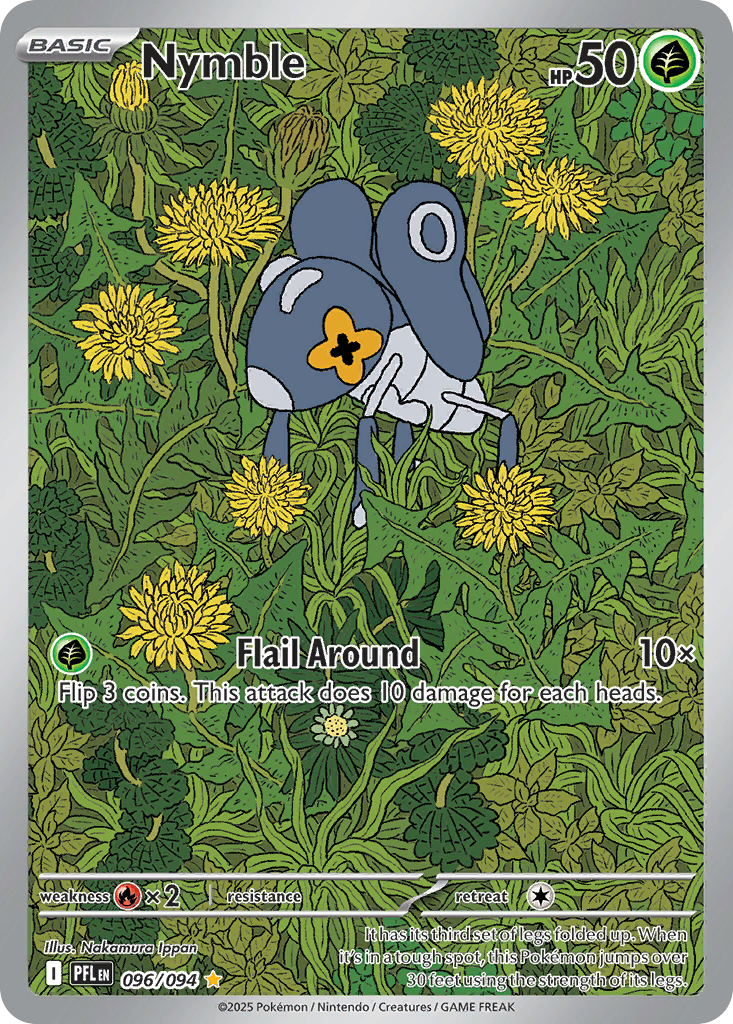 Nymble 096/094 Phantasmal Flames card