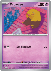 096/165 Drowzee - Scarlet & Violet 151