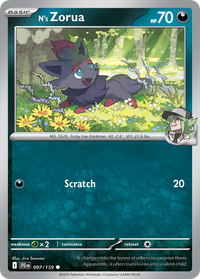 097/159 N's Zorua - Journey Together