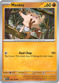 098/191 Mankey - Surging Sparks