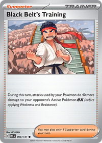 098/131 Black Belt's Training - Prismatic Evolutions
