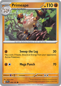 099/191 Primeape - Surging Sparks