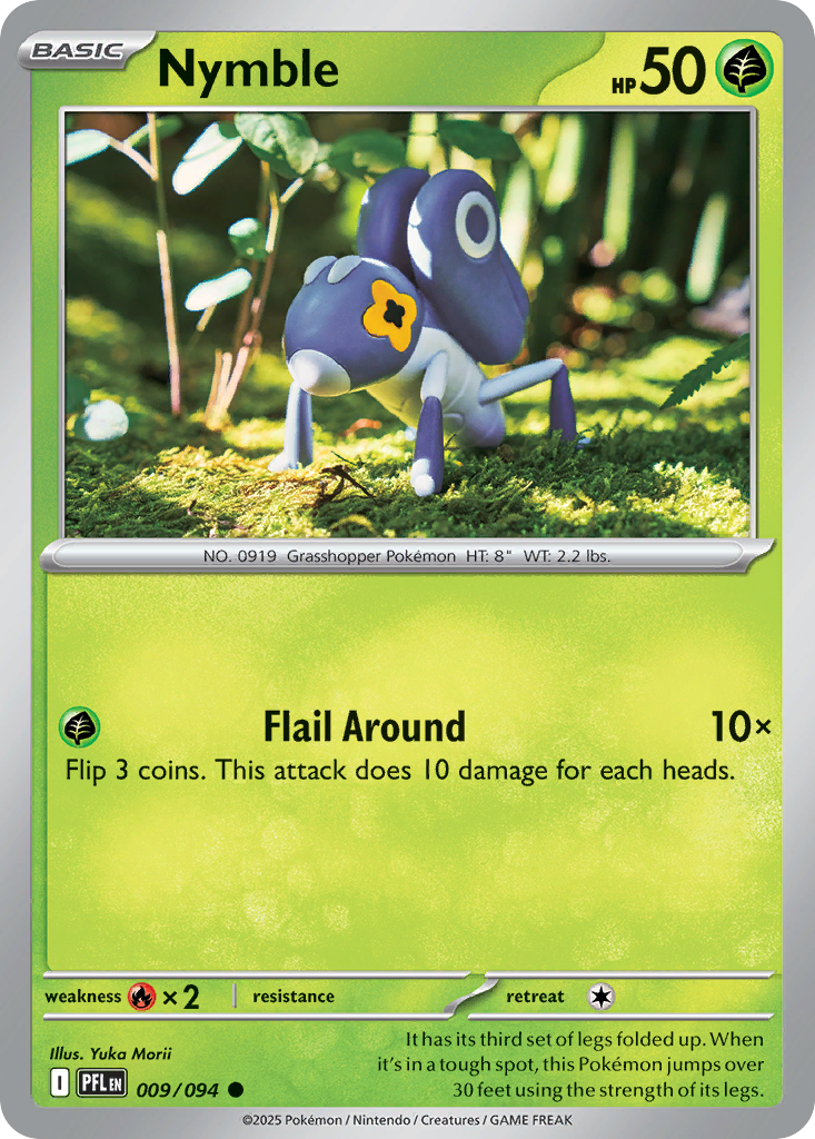 Nymble 009/094 Phantasmal Flames card