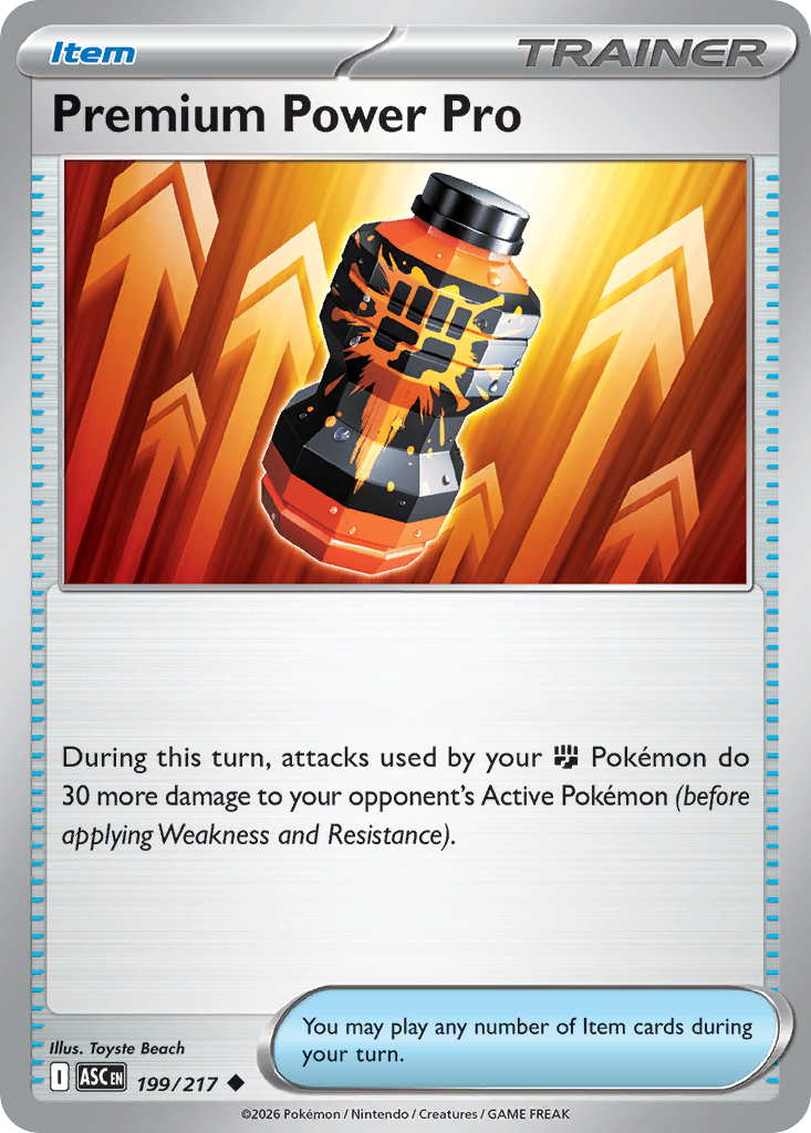 Premium Power Pro 199/217 Ascended Heroes card