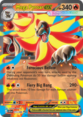 Mega Pyroar ex 015/086 Chaos Rising card