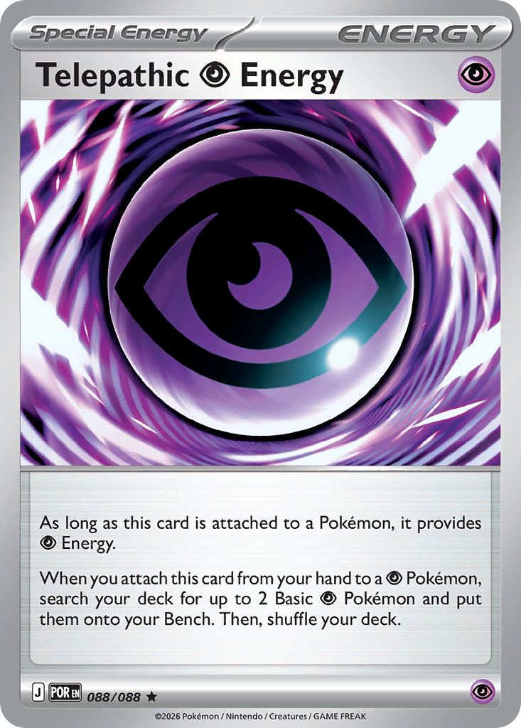 Telepathic Psychic Energy 088/088 Perfect Order card