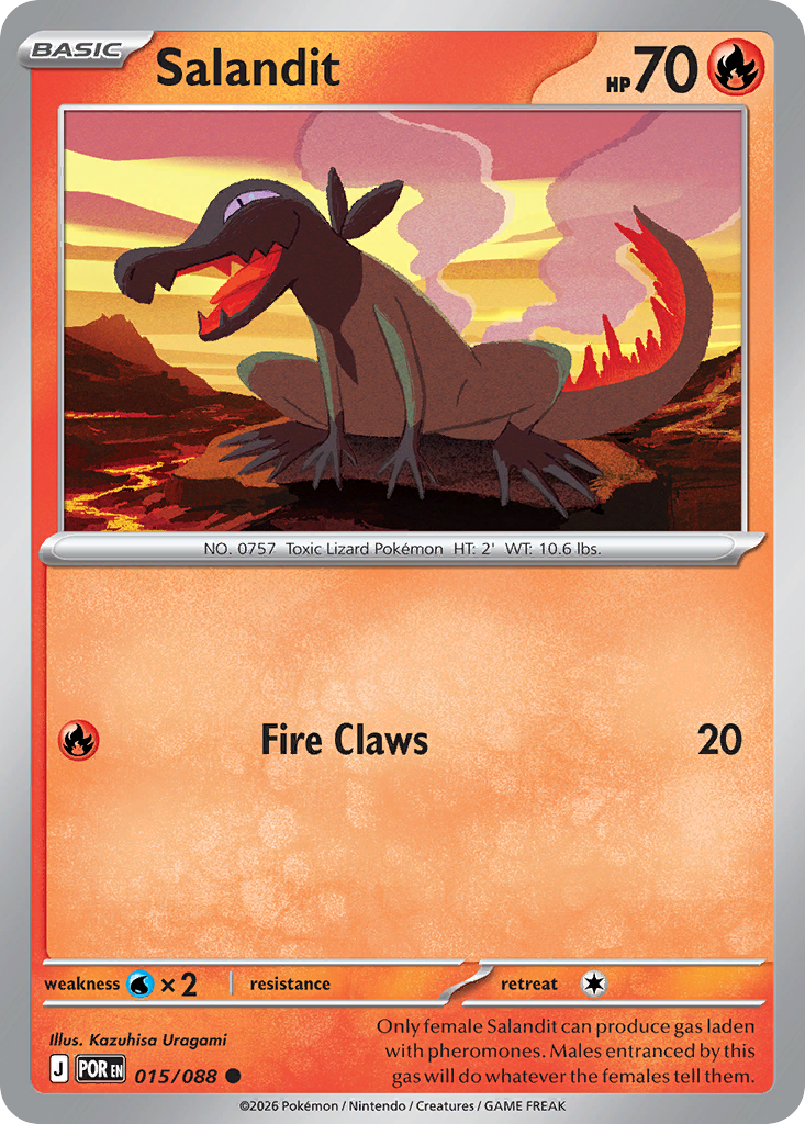 Salandit 015/088 Perfect Order card