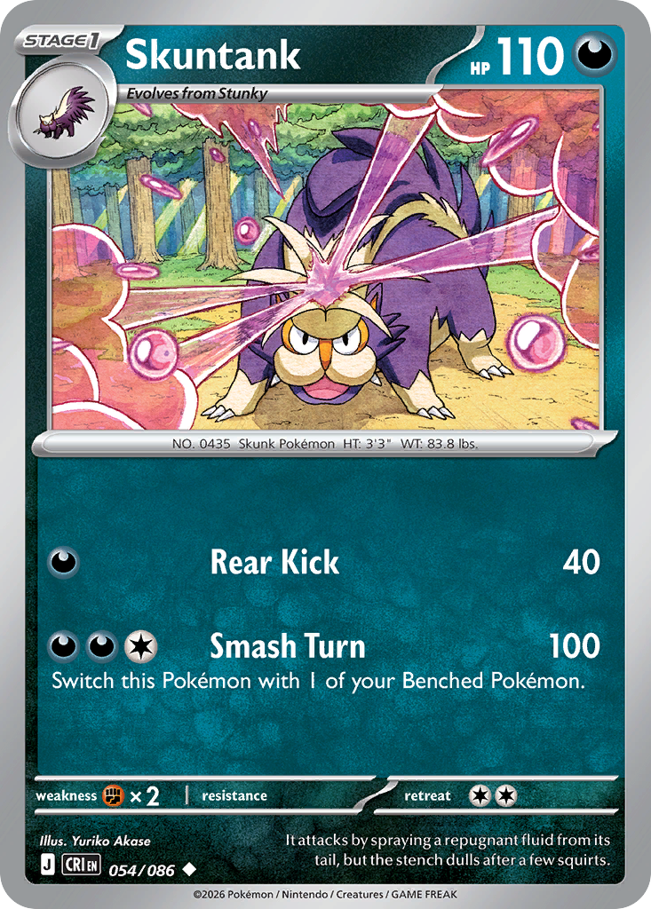 Skuntank 054/086 Chaos Rising card