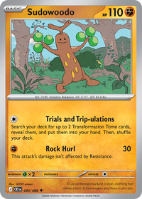 043/086 Sudowoodo - Chaos Rising