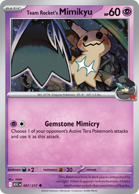 097/217 Team Rocket's Mimikyu - Ascended Heroes
