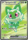 Sprigatito ex 251/217 Ascended Heroes card
