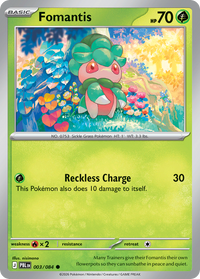 003/084 Fomantis - Pitch Black