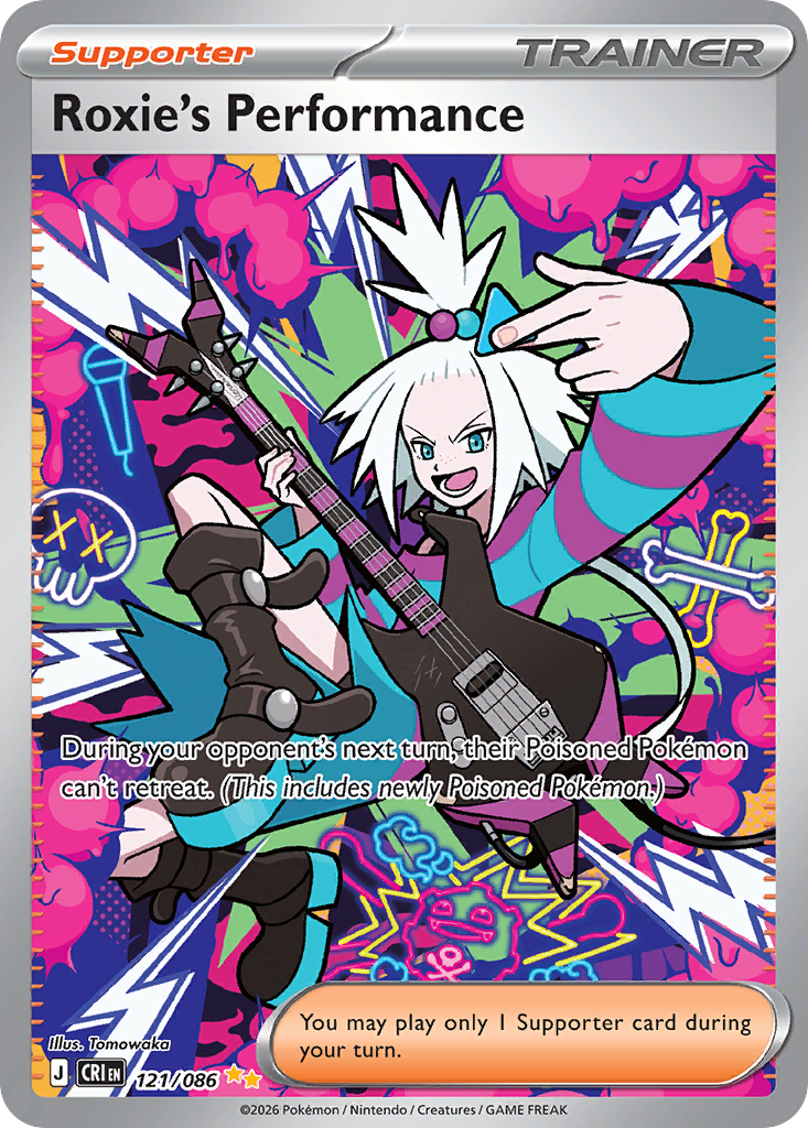 Roxie's Performance 121/086 Chaos Rising card