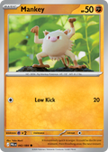 Mankey 042/084 Pitch Black card