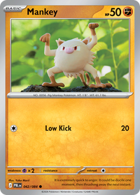 042/084 Mankey - Pitch Black