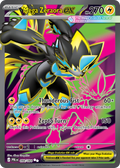 Mega Zeraora ex 098/084 Pitch Black card