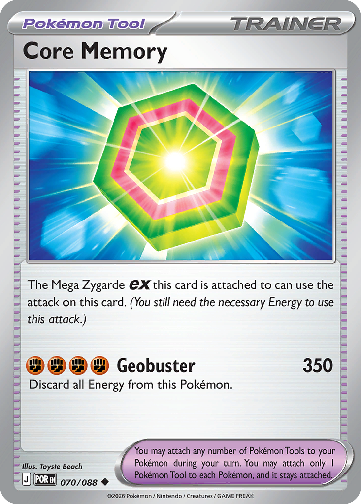 Core Memory 070/088 Perfect Order card