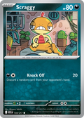 Scraggy 134/217 Ascended Heroes card