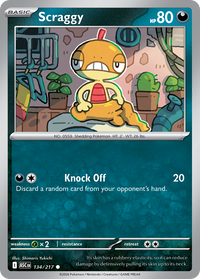 134/217 Scraggy - Ascended Heroes