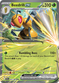 003/086 Beedrill ex - Chaos Rising