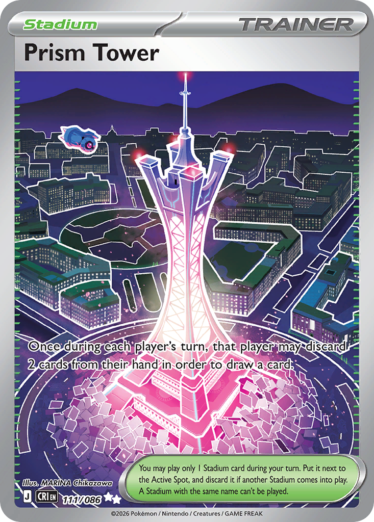 Prism Tower 111/086 Chaos Rising card