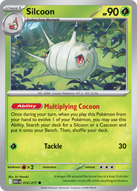 012/217 Silcoon - Ascended Heroes