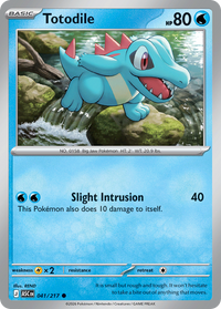 041/217 Totodile - Ascended Heroes