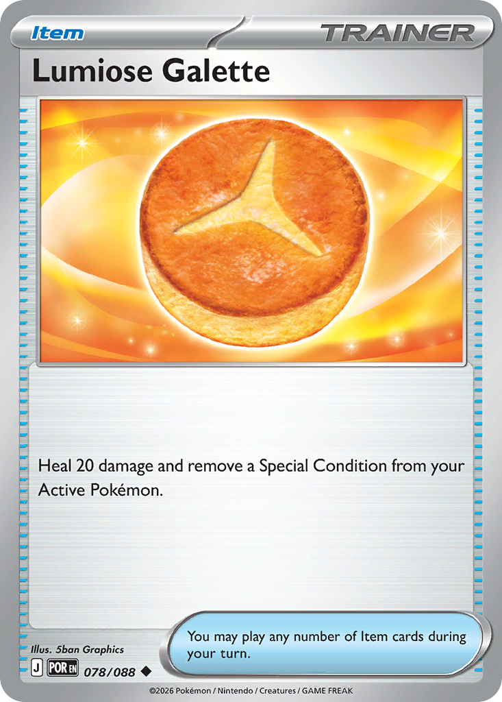 Lumiose Galette 078/088 Perfect Order card