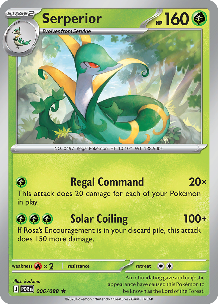 Serperior 006/088 Perfect Order card