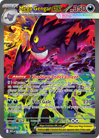 284/217 Mega Gengar ex - Ascended Heroes