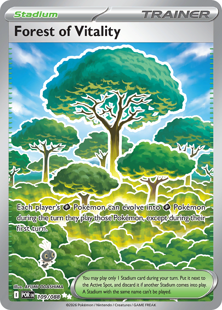 Forest of Vitality 109/088 Perfect Order card