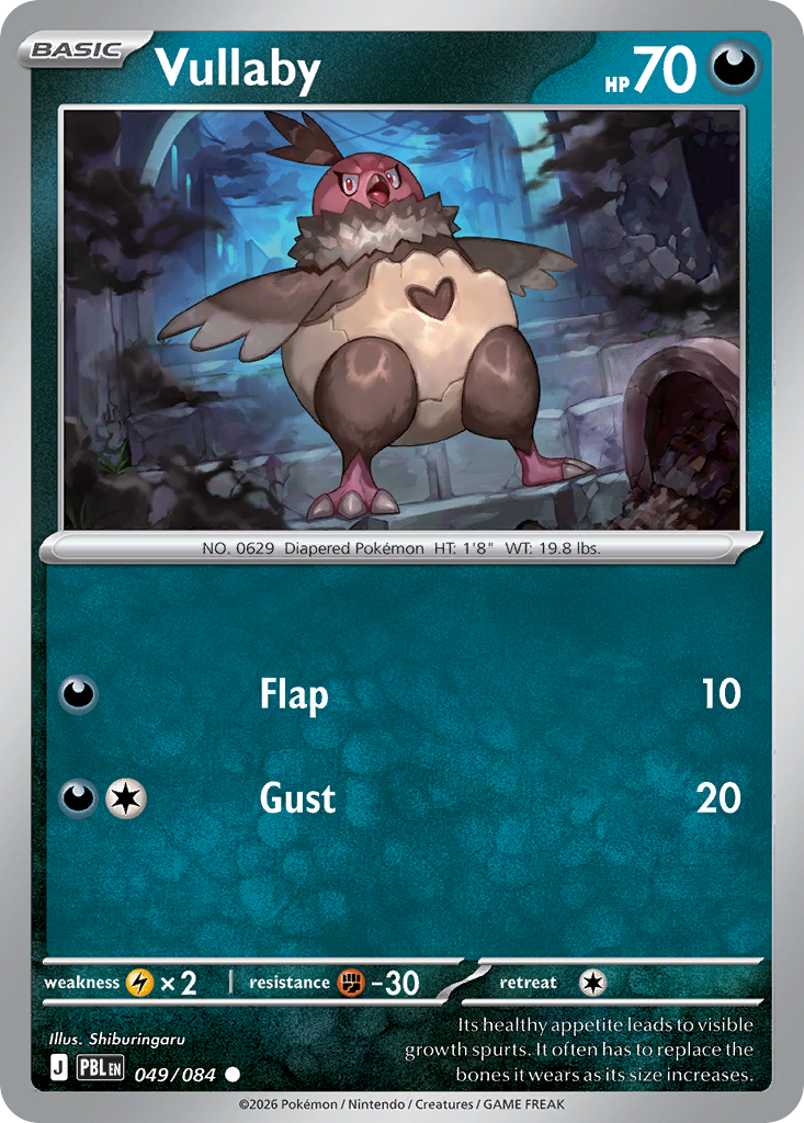 Vullaby 049/084 Pitch Black card