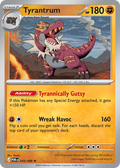Tyrantrum 045/088 Perfect Order card