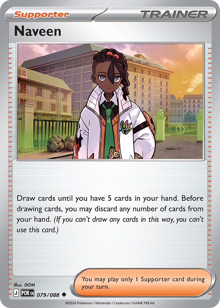 Naveen 079/088 Perfect Order card