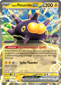 068/217 Hop's Pincurchin ex - Ascended Heroes