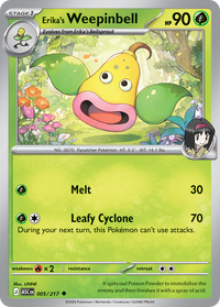 005/217 Erika's Weepinbell - Ascended Heroes